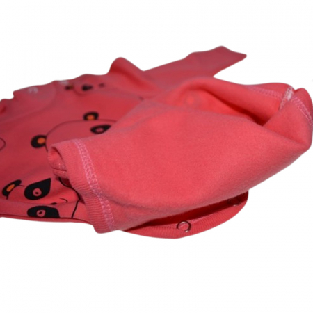 Body cu maneca lunga pentru copii Mini Junior BDY-MJ27, Rosu [3]