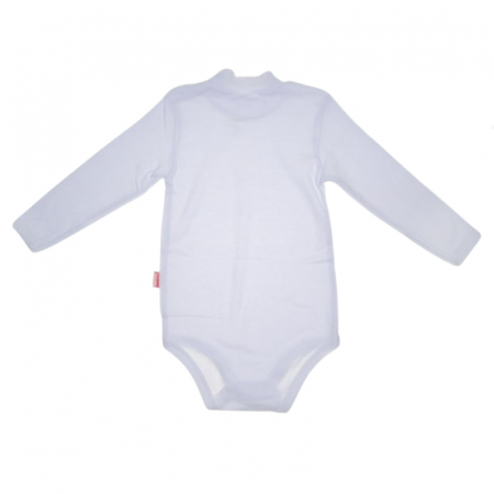 Body cu maneca lunga pentru copii Mini Junior BDY-MJ36, Alb [1]