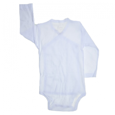 Body cu maneca lunga pentru copii Pifou Model 10 ML BPB656-A-74, Alb [1]