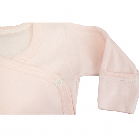 Body cu maneca lunga pentru fete Baleno 3193-2-62, Roz [3]