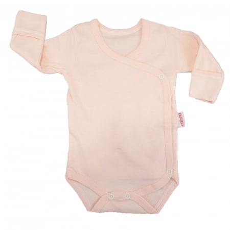 Body-uri fete - Body cu maneca lunga pentru fete Baleno 3193-2-62, Roz