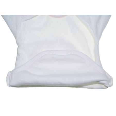 Body cu maneca lunga pentru fete Koala Bobas  K741, Alb [2]