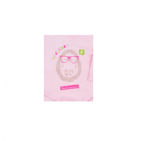 Body cu maneca lunga pentru fete Koala Igielka T1-600_74 cm, Roz [1]
