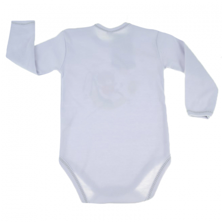 Body cu maneca lunga pentru fete Koala Zabaw 3625-G-86-cm, Gri [2]