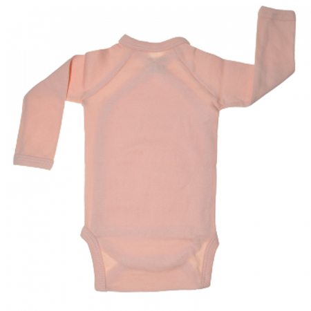 Body cu maneca lunga pentru fete Mini Bimbi BE0209, Coral [1]