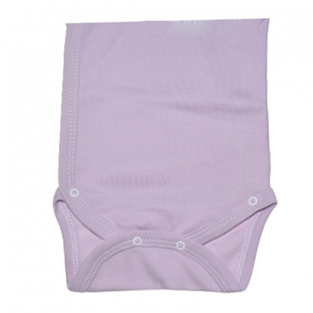 Body cu maneca scurta pentru fete Mini Bimbi BE0210, Mov [2]