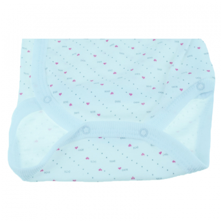 Body cu maneca lunga pentru fete Mini Bimbi BMB-001-62-cm, Alb [2]