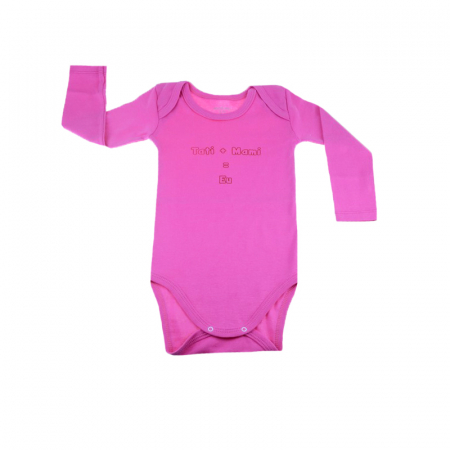 Îmbrăcăminte fete - Body cu maneca lunga pentru fete Mini Bimbi BMB-07F-92-cm, Fucsia