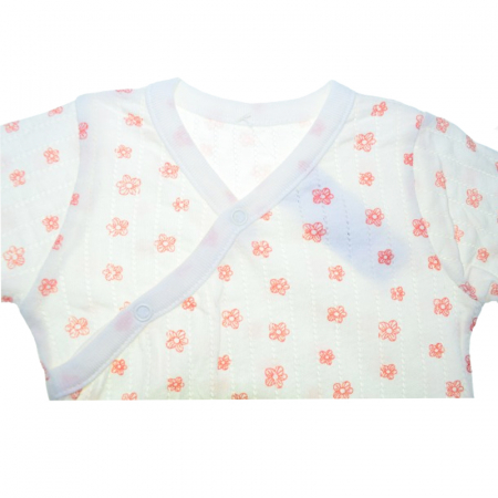 Body cu maneca lunga pentru fete Mini Junior BDY-5MJ, Alb [1]