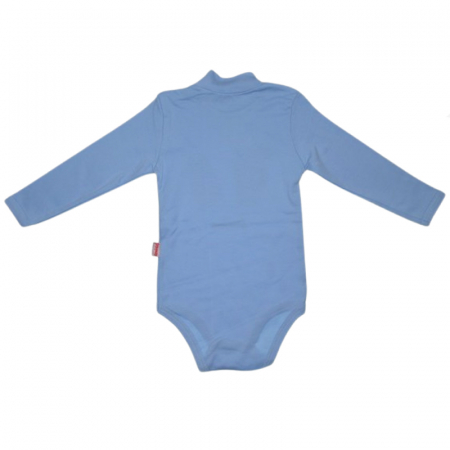 Body cu maneca lunga pentru baieti Mini Junior BDY-MJ26, Albastru [2]