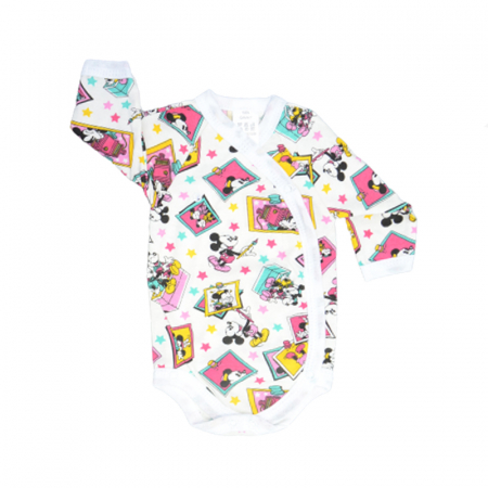 Îmbrăcăminte fete - Body cu maneca lunga pentru fete Mini Junior CA52427-5, Multicolor