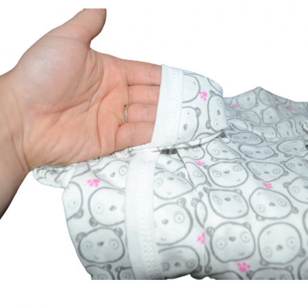 Body cu maneca lunga pentru fete Mini Junior CA52427-1, Alb [2]