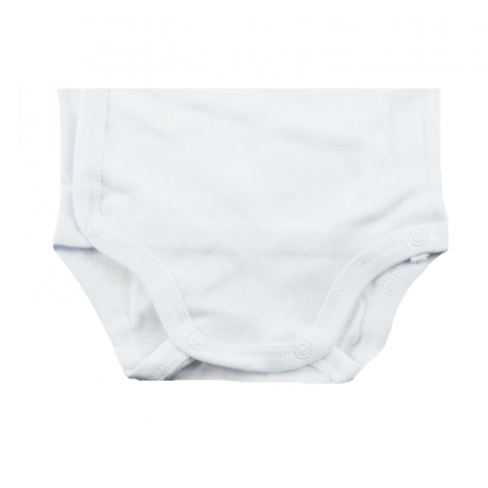 Body cu maneca lunga pentru fete Pifou Model 10 ML M120-ML5A-66-70-cm, Alb [1]