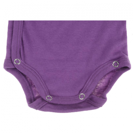 Body cu maneca lunga pentru fete Pifou Model 10 ML10-M1-50-54-cm, Mov [1]