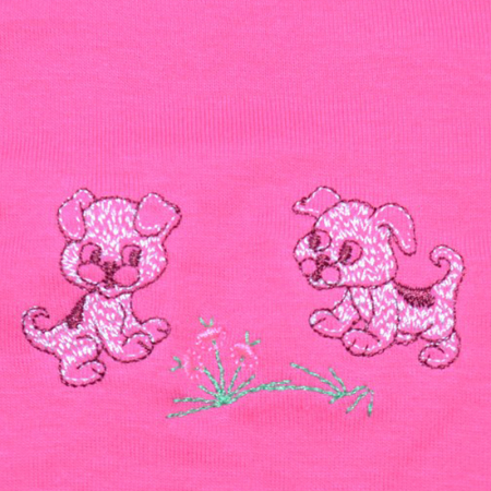 Body cu maneca lunga pentru fete Pifou Model 9 ML BPB656-C-62, Fucsia [2]