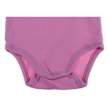 Body cu maneca lunga pentru fete Pifou Model 9 ML9RZ1-88-92-cm, Roz [2]