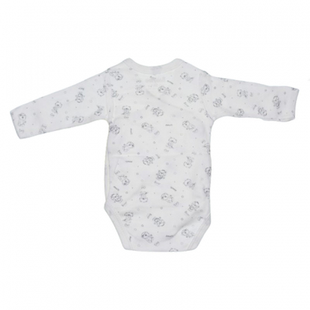 Body cu maneca lunga si manusi pentru bebelusi BabyToo BDYBT-8, Crem [1]
