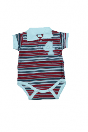 Body-uri baieti - Body cu maneca scurta pentru baieti Malgosia MLG1-68-cm, Multicolor