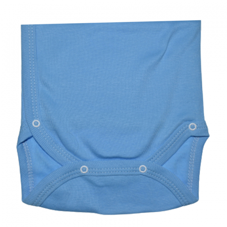 Body cu maneca scurta pentru baieti Mini Bimbi BE0214, Albastru [1]