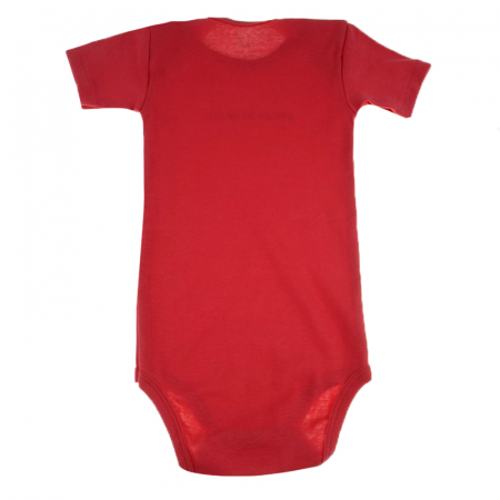 Body cu maneca scurta pentru copii Pifou Model 6MSR-88-92-cm, Rosu [1]
