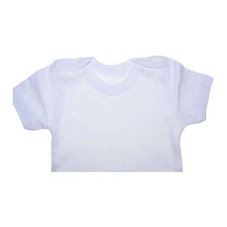 Body cu maneca scurta, pentru copii, Mini Junior 2108A, Alb [2]