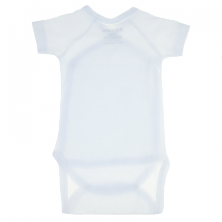 Body cu maneca scurta pentru copii Mini Junior BMJ1-68-cm, Alb [1]