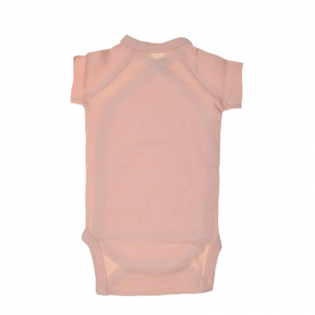 Body cu maneca scurta pentru fete Mini Bimbi BE0212, Coral [2]