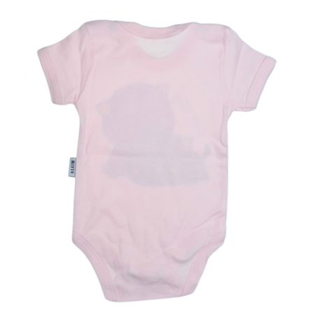 Body cu maneca scurta, pentru fete, Mini Junior 2119LKR, Roz [1]
