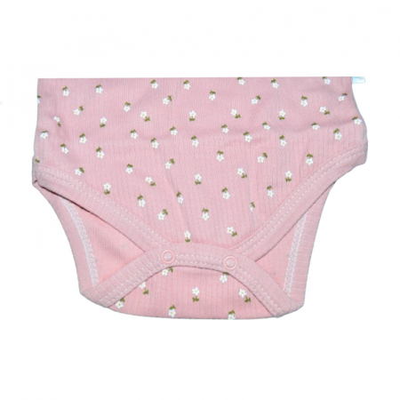 Body cu maneca scurta pentru fete Mini Junior 2605TK-1, Roz [3]