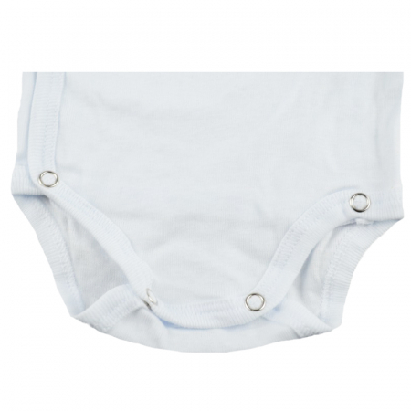 Body cu maneca scurta pentru fete Pifou Model 10 MS M10-MS4-56, Alb [1]