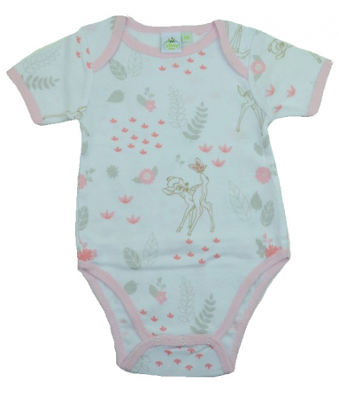 Îmbrăcăminte fete - Body cu maneca scurta pentru fete Sun City Bambi AQE0597R-86-cm, Roz
