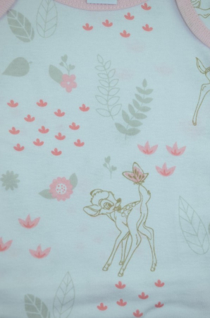 Body cu maneca scurta pentru fete Sun City Bambi AQE0597R-86-cm, Roz [1]