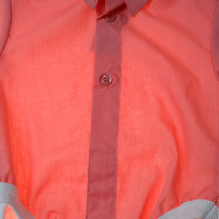 Body elegant pentru baieti Mini Junior KSL-204C-68-cm, Coral [1]
