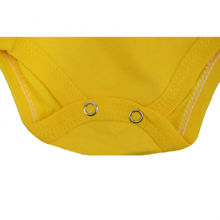 Body fara maneci pentru copii Cantaz Baby CNT-2-62, Galben [3]