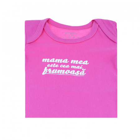 Body cu maneca lunga pentru fete Mini Bimbi BMB-04F-92-cm, Fucsia [1]