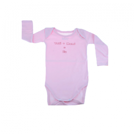 Îmbrăcăminte fete - Body cu maneca lunga pentru fete Mini Bimbi BMB-12RZ-92-cm, Roz