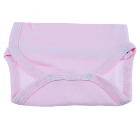 Body cu maneca lunga pentru fete Mini Bimbi BMB-14RZ-68-cm, Roz [2]