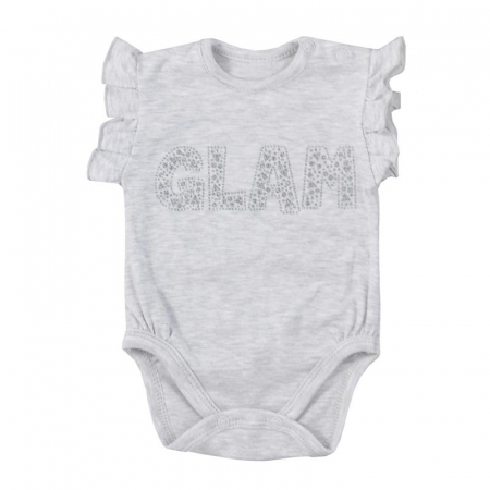Îmbrăcăminte fete - Body pentru fete Koala Glam 08-548G_74 cm, Gri