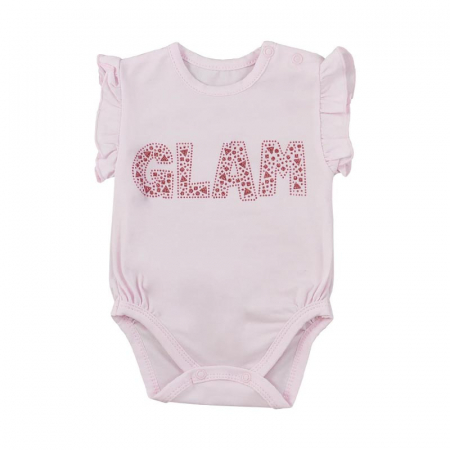 Îmbrăcăminte fete - Body pentru fete Koala Glam 08-548R_74 cm, Roz