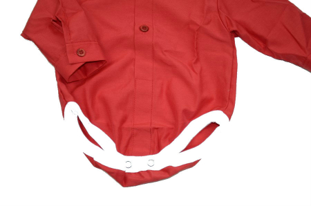 Body tip camasa pentru baieti Mini Junior BCB3R-62-cm, Rosu [2]