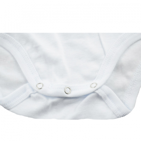Body tip maiou pentru copii Pifou Model 5 M5-A-48208-98-cm, Alb [2]