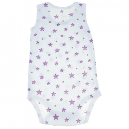 Body tip maiou pentru fete Pifou Model 5 BM5P1-66-70-cm, Alb [2]