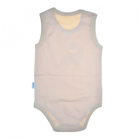 Body tip maiou, pentru baieti, Mini Junior 3117DB, Bej [1]