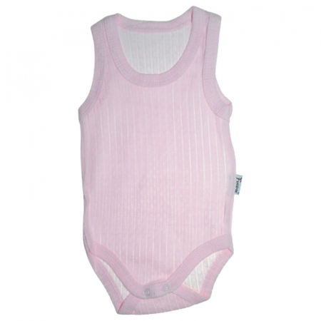 Body-uri fete - Body tip maiou pentru fete FINDIK 010823, Roz