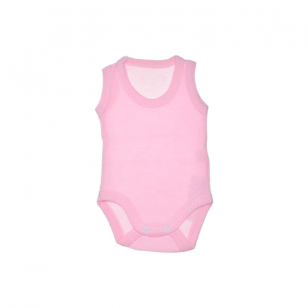 Îmbrăcăminte fete - Body tip maiou pentru fete Mini Junior BDYM-MJ-1R, Roz