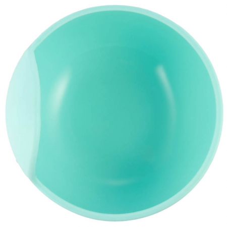 Bol din silicon cu ventuza pentru copii 6 luni + 330 ml Canpol Babies 51/400T, Turcoaz [1]