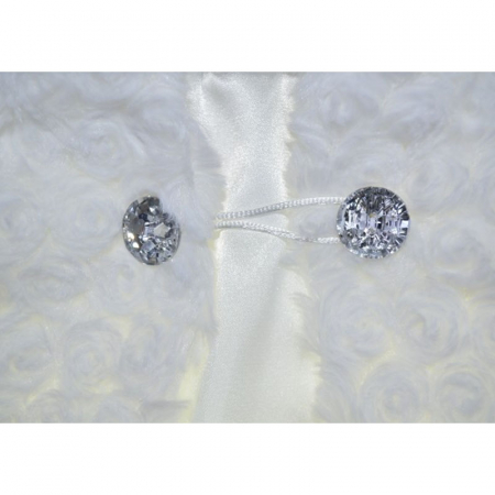 Bolero din blanita pentru fete Mini Junior BLRO2-C-98-cm, Crem [2]