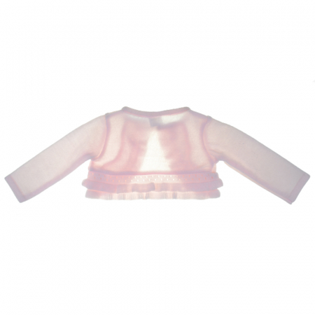 Bolero elegant pentru fete Baby Club Christopher 5126R-68-cm, Roz [1]