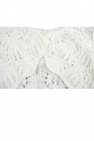 Bolero elegant pentru fete Christopher Baby Club BFN-C1-80-cm, Crem [1]