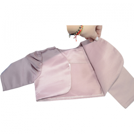 Bolero elegant pentru fete Mini Junior BFDD-2, Roz [2]